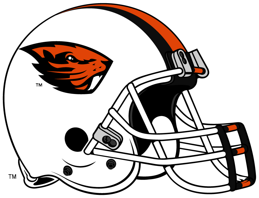 Oregon State Beavers 2013-Pres Helmet Logo iron on transfers for clothing